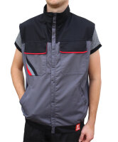 Arbeitsweste FLEIRO FX Plus dunkelgrau/7XL