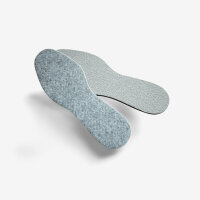 Filz Einlegesohle mit Natur- Jutezwischeneinlage