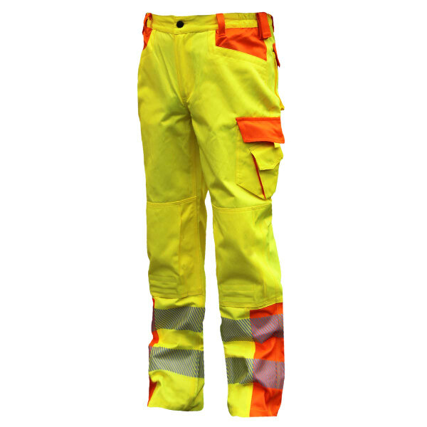 Arbeitshose Warnschutz Bundhose 4760 YO-HiViz