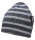 Strickmütze gestreift, Insulatex gefüttert PW-B024