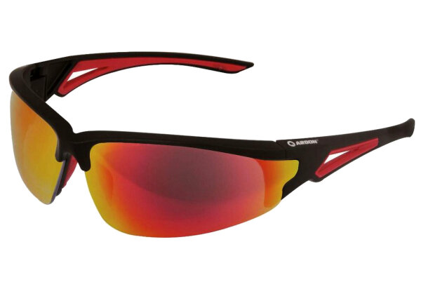 Schutzbrille verspiegelt E4041