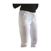 FLEIRO Stretch Cargo Hose mit Gummizug 13014 weiß/4XL