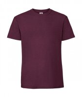 Arbeitsshirt 60°C waschbar burgund/S