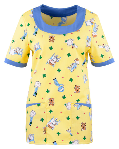 Damen Kittel mit Motiv 2384