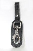GABRIEL Karabinerhaken an Lederschlaufe