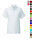 Poloshirt 60°C waschbar unisex bordeaux/M