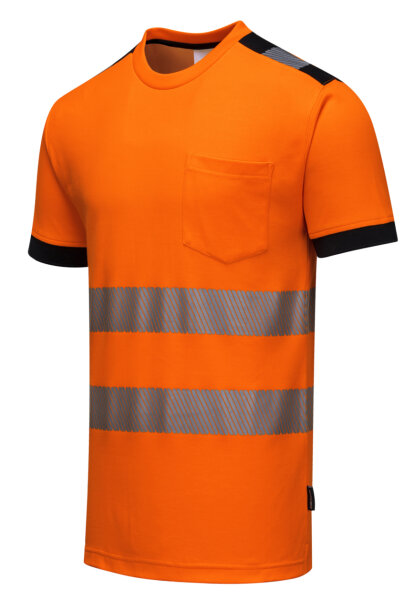 Orange/Schwarz